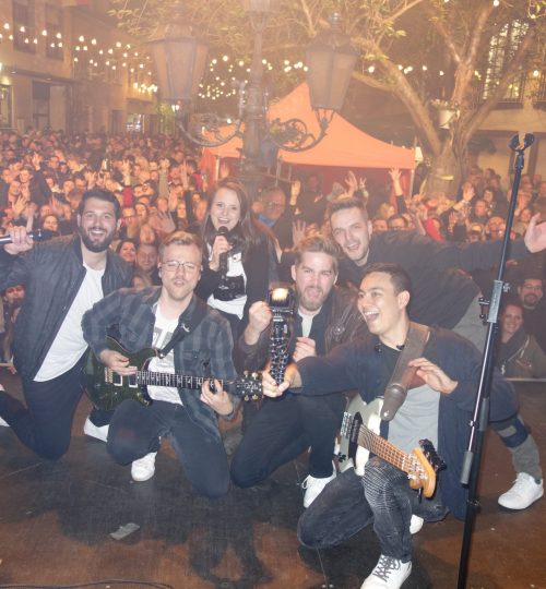 Band auf dem Gülser Blütenfest