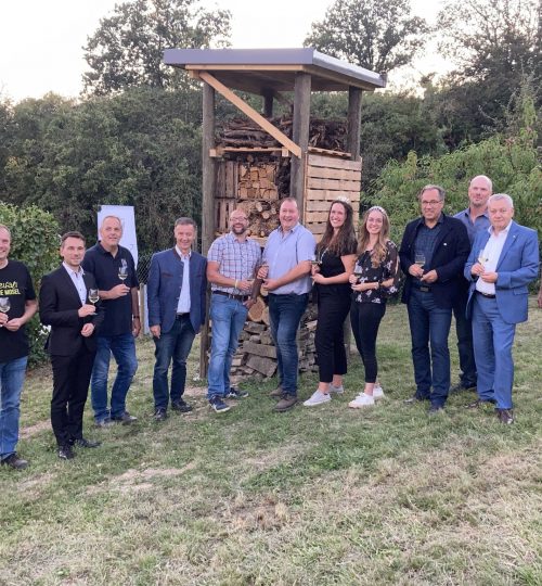 Gruppenfoto auf dem Heyerberg
